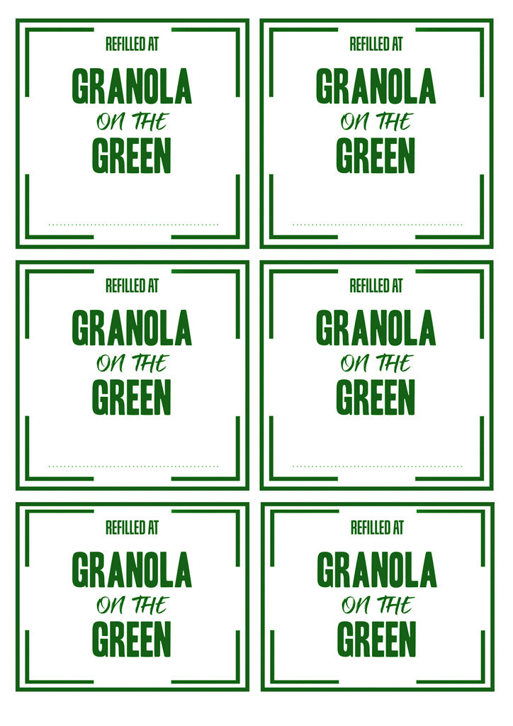 Labels - Granola On The Green
