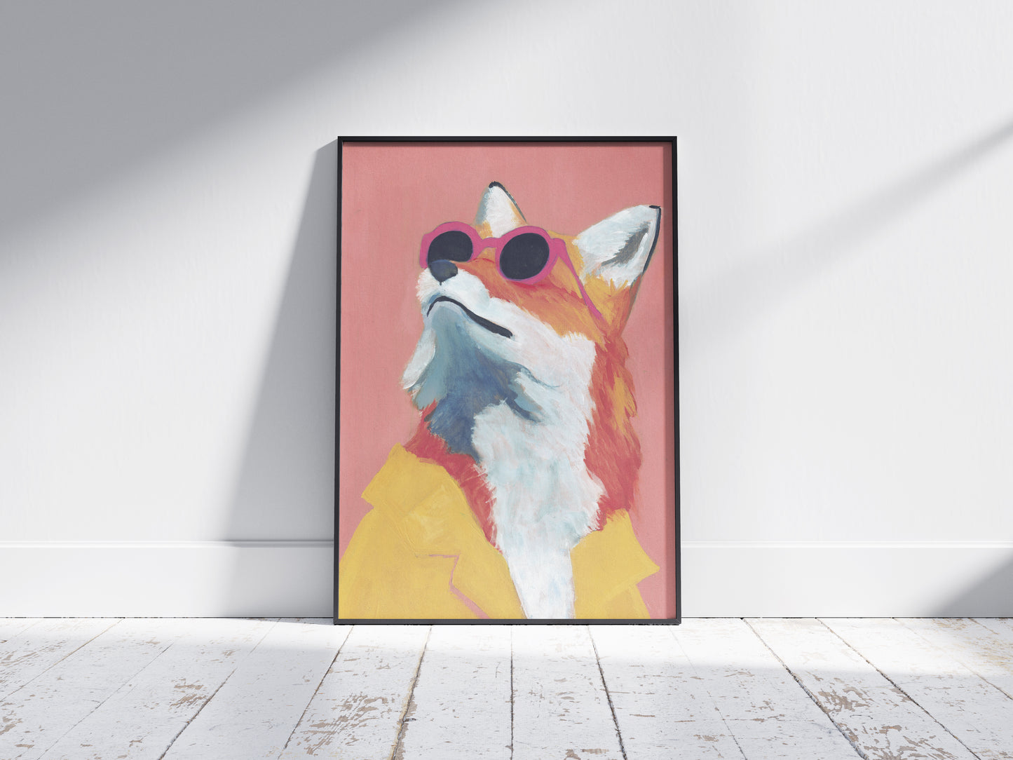 Fox with sunglasses