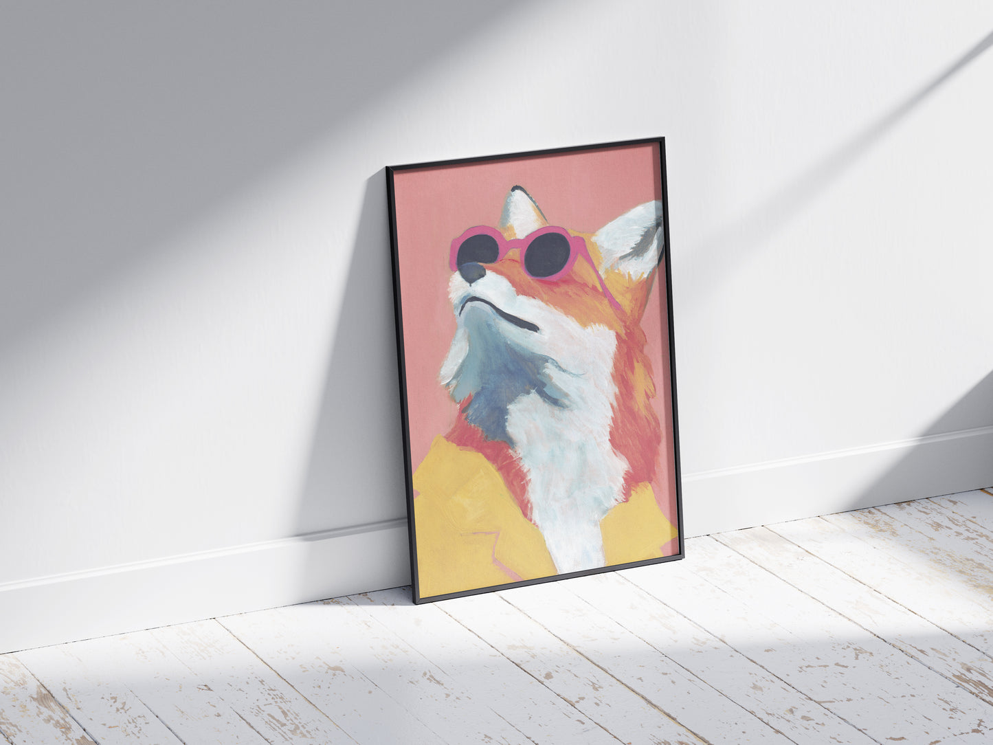Fox with sunglasses