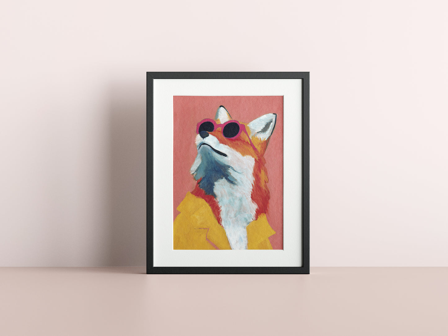 Fox with sunglasses