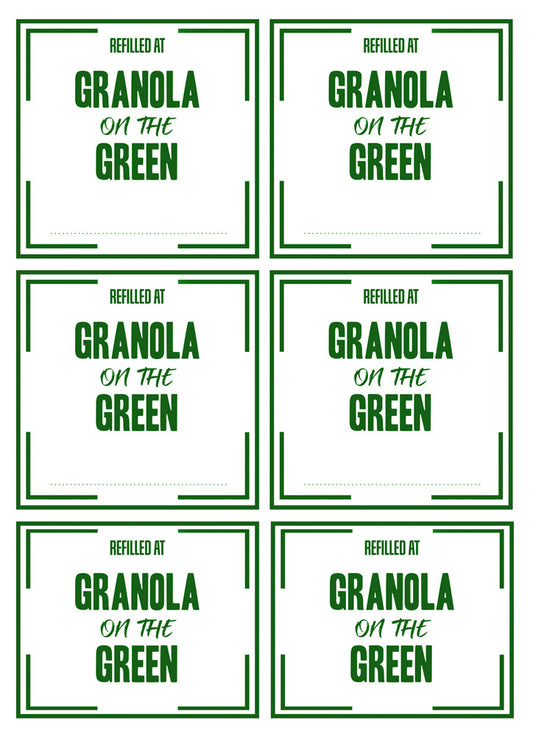 Labels - Granola On The Green
