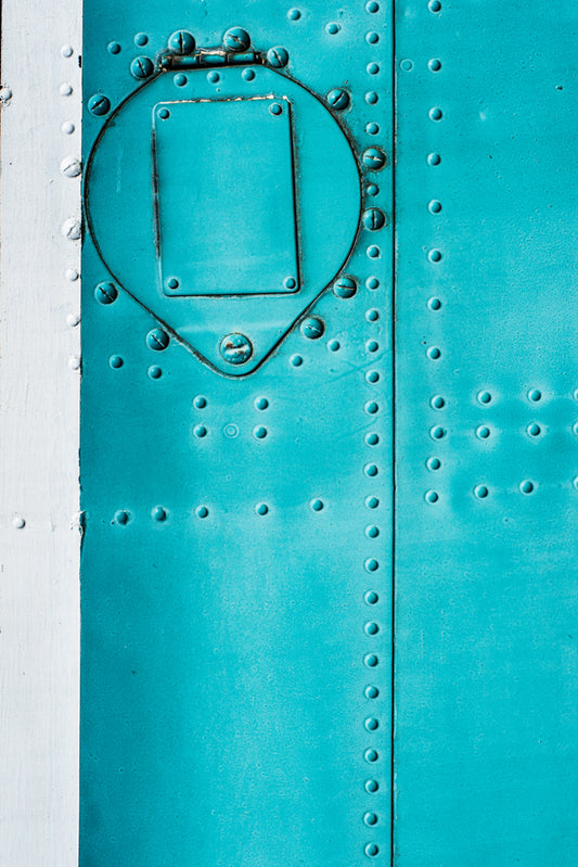 Rivet Panel Blue