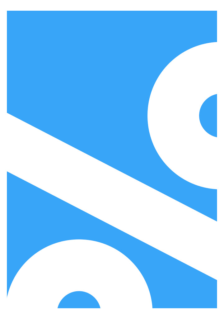 Bold Percentage - Blue