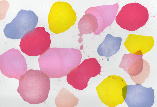Pastel Splatters I
