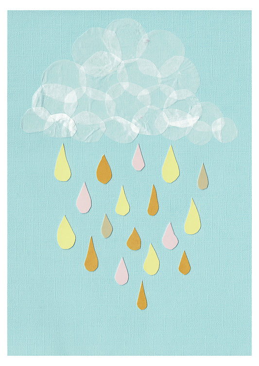 Paper Raincloud