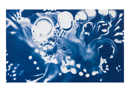 Water Pattern Cyan I