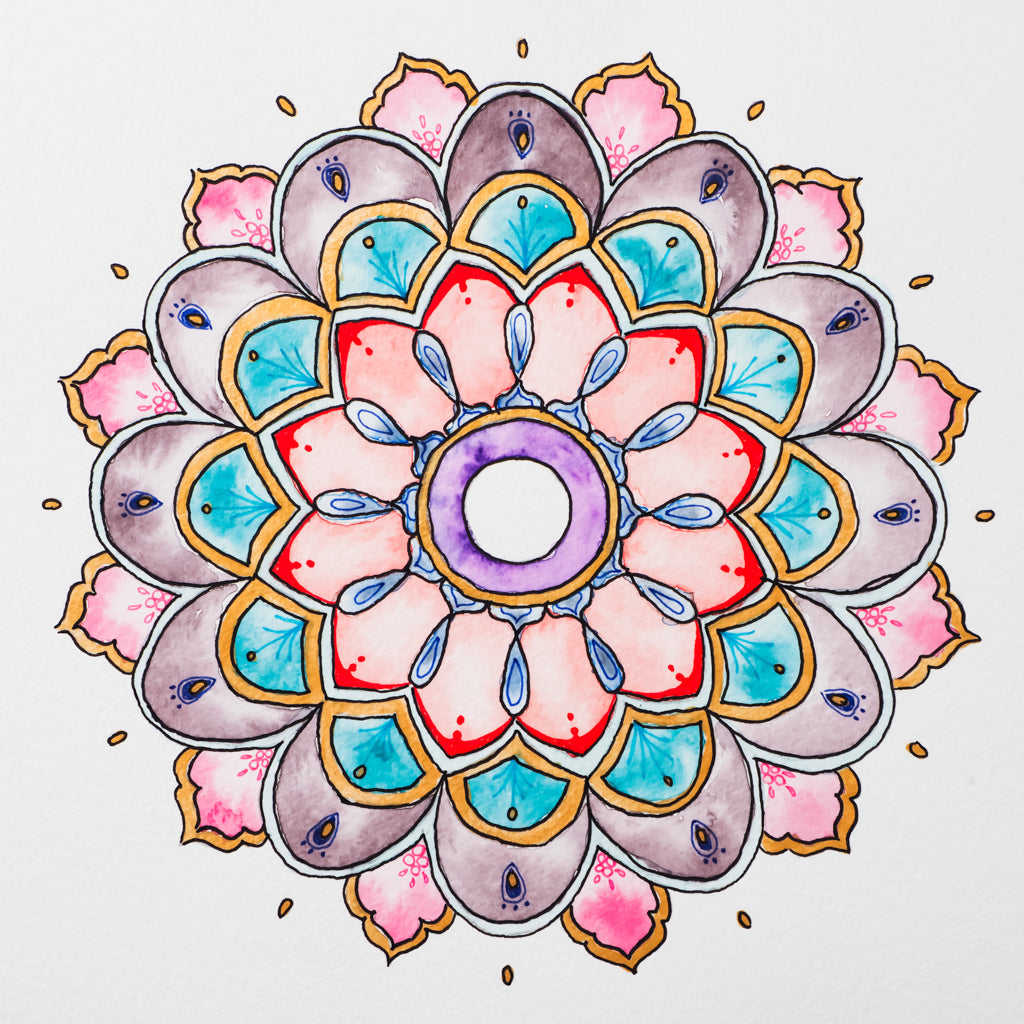 Painted Mandala